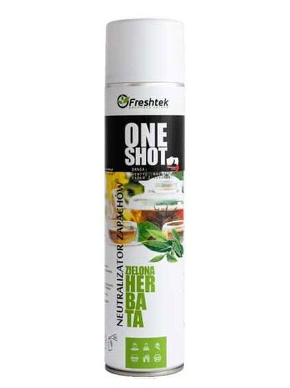 Odświeżacz powietrza ONE SHOT FRESHTEK 600 ml Zielona Herbata